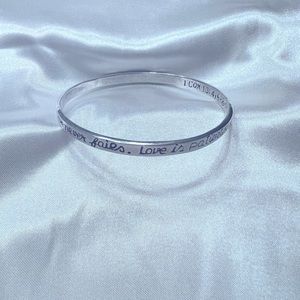 Stirling Silver Bangle Bracelet